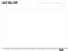 Tablet Screenshot of latin-roll.com